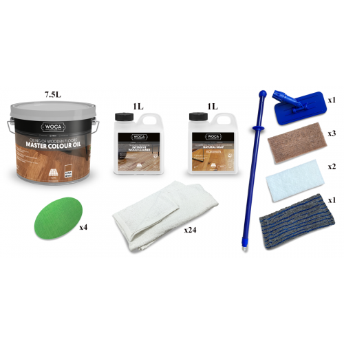 Kit Saving: DC105 (g) Element 7 oiling V white floor, work by hand, 96 to 115m2  (DC)