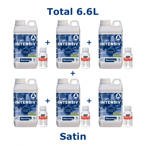 Blanchon INTENSIV ( +hardener) 6.6L (six 1L cans & six 0.1L cans) SATIN 04220137 & 01790015 