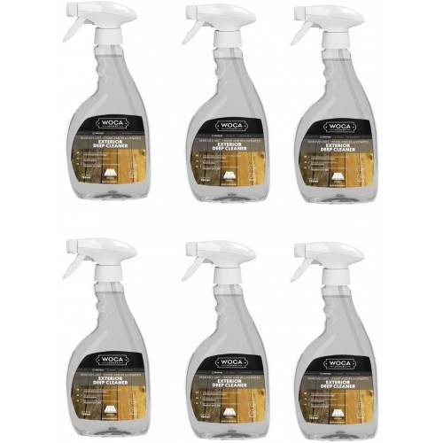 TRADE PRICE! Woca Exterior Deep Cleaner, Spray 607541A 4.5ltr total; box of 6 x 0.75L (WF)