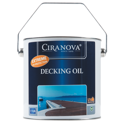 Ciranova Decking Oil Clear 7630 28241 2.5L (CI)