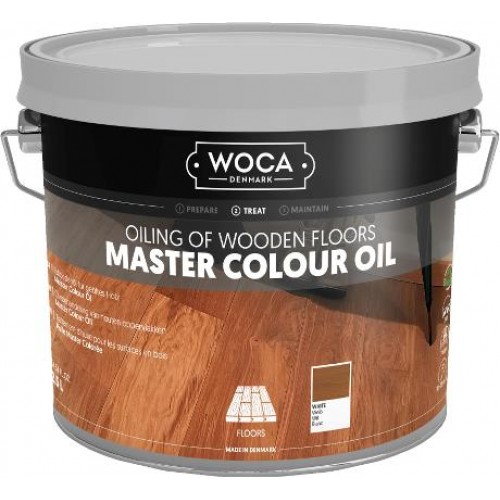 Woca Master Colour Oil white 2.5ltr 522573AA  (DC)