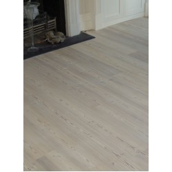 Kit Saving: DC003 (c) Woca Softwood Lye & Faxe white soap floor, 16 to 35m2, Work by hand   (DC)