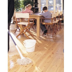 Kit Saving: DC010 (c) Woca Wood Lye white & Woca White Soap floor, 16 to 35m2, Work by hand   (DC)