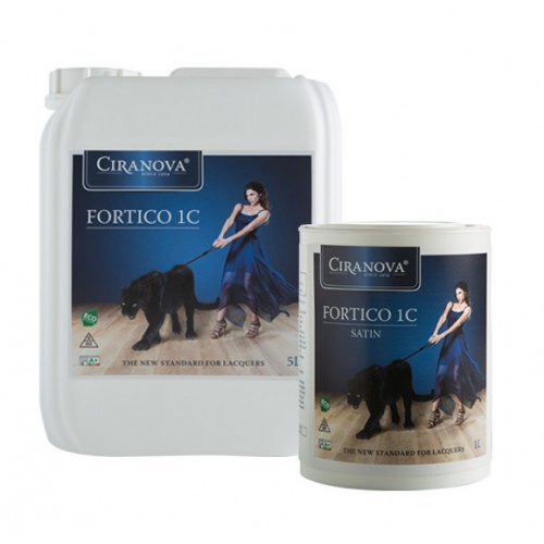 Ciranova Fortico Lacquers 1C Satin (no hardener required) 28192 5ltr (CI)