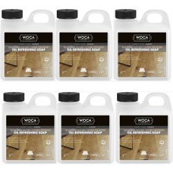 TRADE PRICE! Woca Oil Refreshing Soap Natural (refresher) 6ltr total; box of 6 x 1L 511210A (DC) TRADE PRICE! Woca Oil Refreshing Soap Natural (refresher) 6ltr total; box of 6 x 1L 511210A (DC)