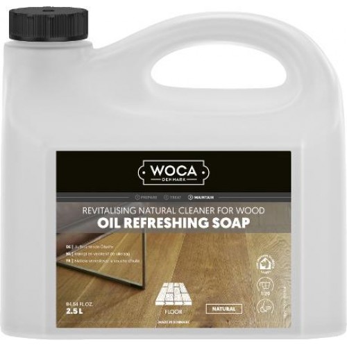 Woca Oil Refreshing Soap Natural (refresher) 2.5L 511225A  (DC)