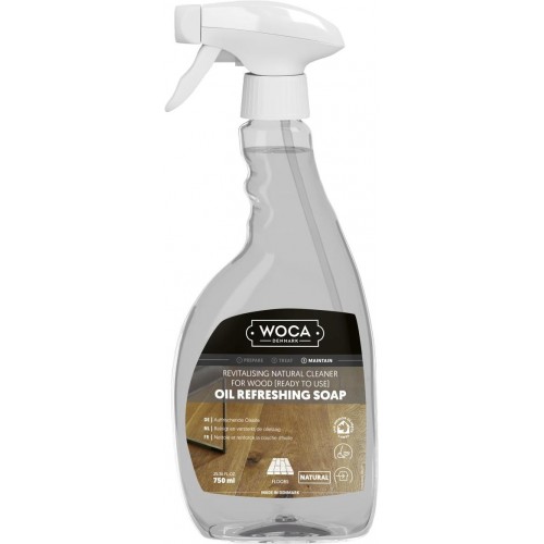 Woca Oil Refreshing Soap in Spray Natur (refresher) 511205A, 0,75 l (DC)