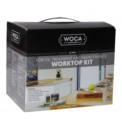 Woca Worktop Oiling Box Kit, Natural 699975A-N  (DC) Woca Worktop Oiling Box Kit, Natural 699975A-N  (DC)