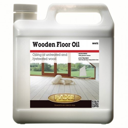 Faxe Wooden Floor Oil White 1L E14183a 027607292100GB (DC)