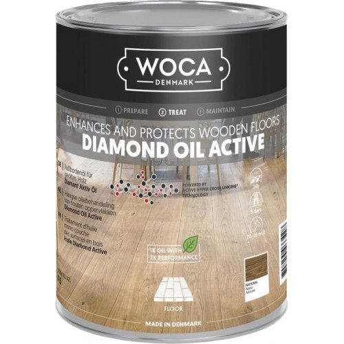 Woca Diamond Oil Active, Natural 1L 565010A (DC)