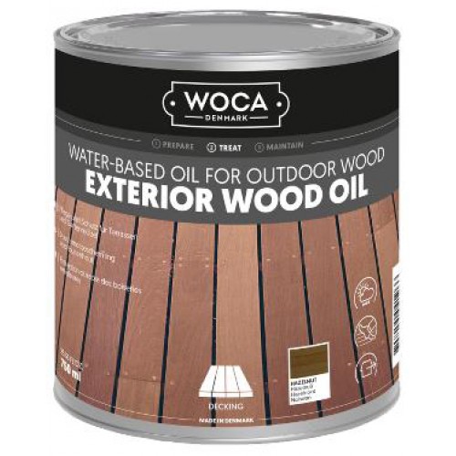 Woca Exterior Wood Oil Hazelnut 0.75L 618410A (DC)