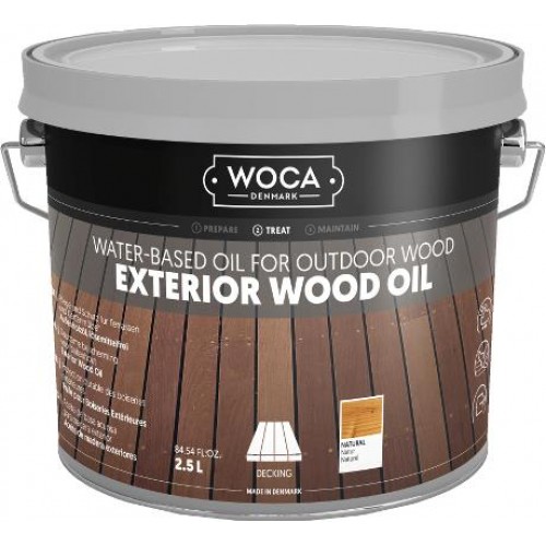 Woca Exterior Wood Oil Natural 2.5L 617951A (DC)