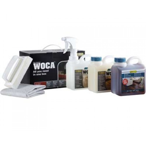 Woca Clean and Care Kit Oiled Wood Floor, Box, Natural (Oil) 699963UK-N (DC)