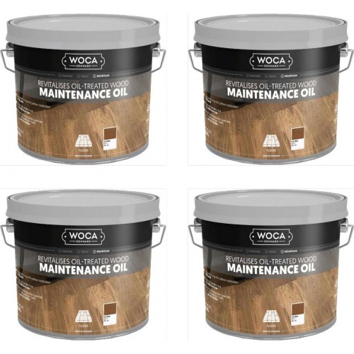 TRADE PRICE! Woca Maintenance Oil Natural 10ltr total; box of 4 x 2.5L 527325A (DC)
