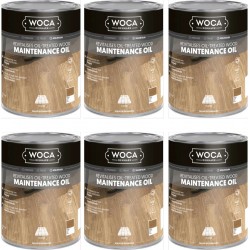TRADE PRICE! Woca Maintenance Oil White 6ltr total; box of 6 x 1L 527410A (DC) TRADE PRICE! Woca Maintenance Oil White 6ltr total; box of 6 x 1L 527410A (DC)