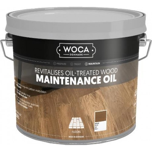 Woca Maintenance Oil White 2.5L 527425AA  (DC)
