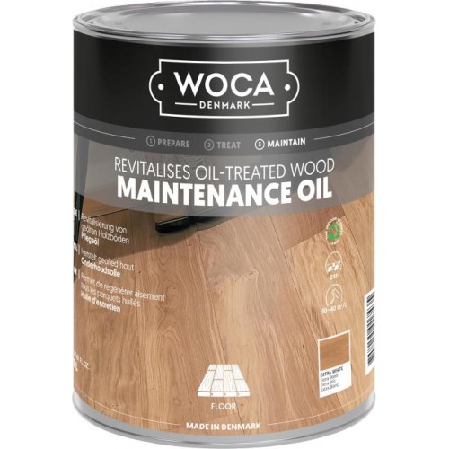 Woca Maintenance Oil Extra White 1L 527510A (DC)