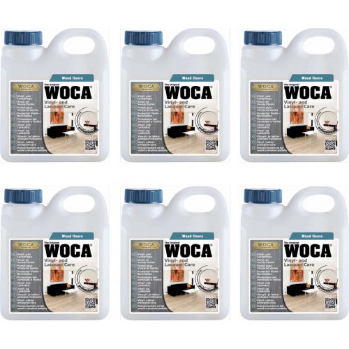 TRADE PRICE! Woca Master Care (formerly Vinyl Laminate & Lacquer Care) 6ltr total; box of 6 x 1L (WF) 684110A (DC)